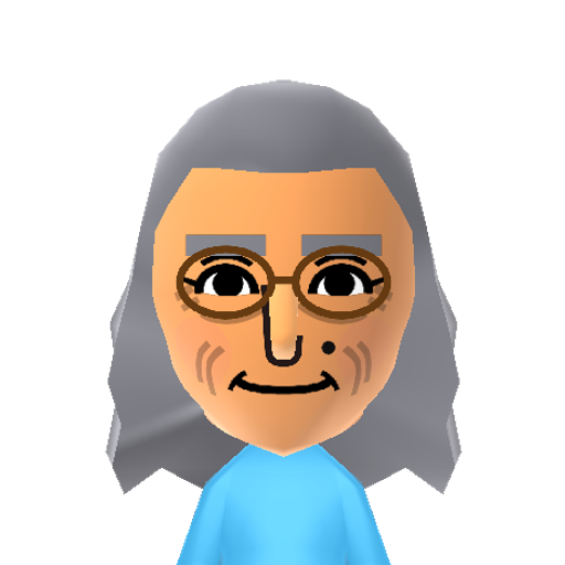 Chisano Mii character: 3DS Wii U promotional Miis