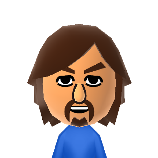 Ringo Star Mii character: drummer for the Beatles