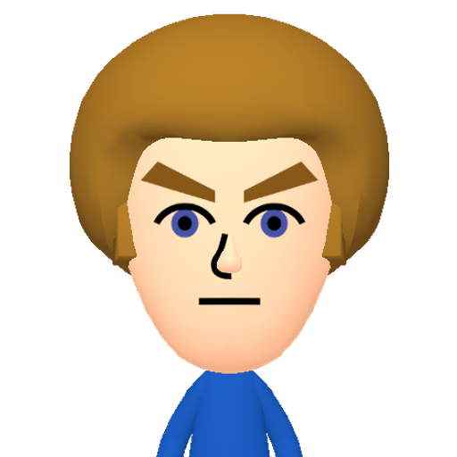 MaxFrontT Mii character: This Mii is from the Switch SDK as a SampleDB Mii.