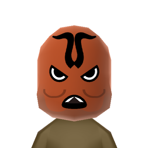 Big Goomba Mii character: The big goomba from mario bros.