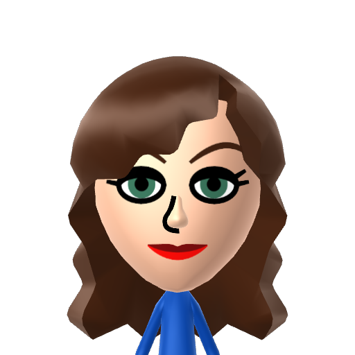 Anita Mii character: A Mii from Last Day of WaraWara Plaza, a mod for Nintendo Wii U (WaraWara Plaza)