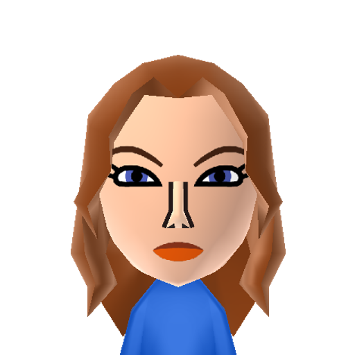 Donna P. Mii character: The girl next-door and girlfriend to Eric Foreman on "That '70s Show". Played by Laura Prepon.