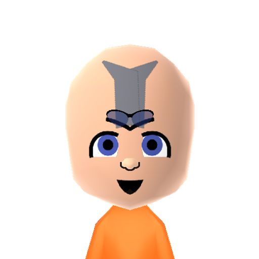 Aang Mii character preview