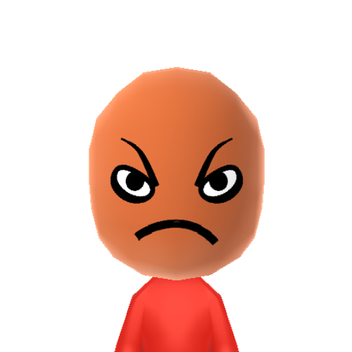 War Mii character: From the indie game "The Binding of Isaac". One of the six Horsemen. He enjoys gliding around the room, dropping bombs as he goes, but you can knock him off his horse! And then he gets even more angry. Run, Isaac!