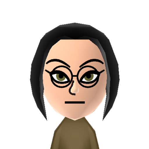 Zhu Li Mii character: Varrick's lawfully wedded wife and heartless killing machine, from "The Legend of Korra".