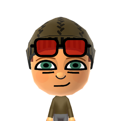 Razputin Mii character: From the game "Psychonauts". Shunned back home for his abilities, Raz runs to an all-psychic summer camp where he quickly climbs the ranks as a psychic prodigy. However, at Whispering Rock, nothing is what it seems...
