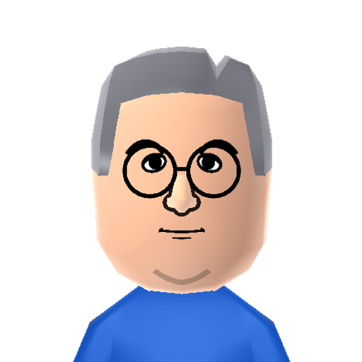 Glenn Mii character preview