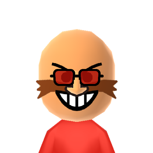 Dr.Eggman Mii character preview