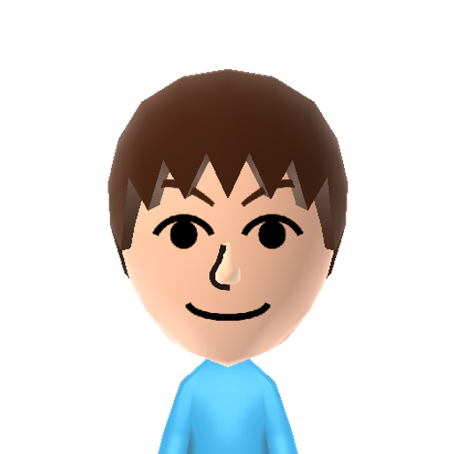 かんた Mii character: NNID: KANTA.2-3iKANTA