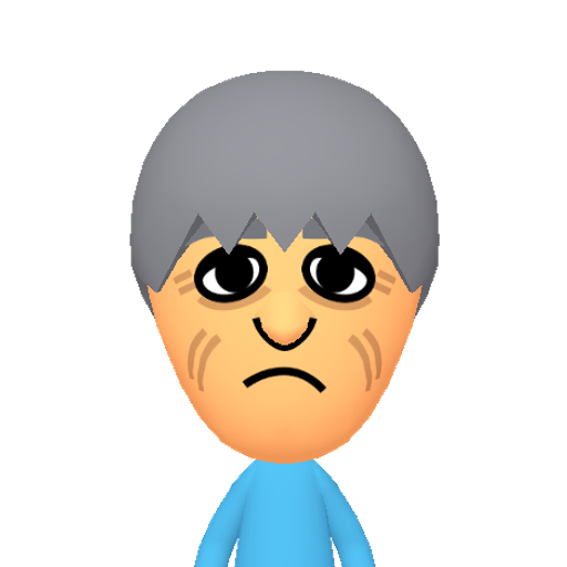 no name Mii character: This Mii is from the Switch SDK as a SampleDB Mii.