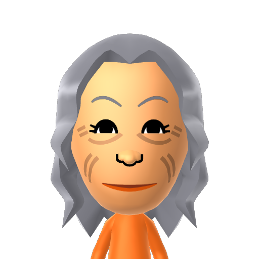 ババ Mii character: A Mii from Jinsei Game Wii
