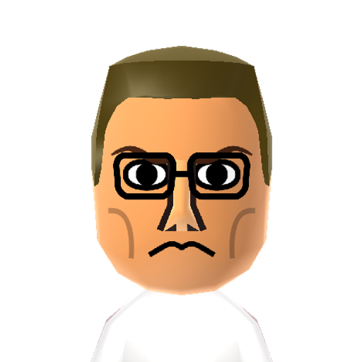 Hank hill Mii character preview