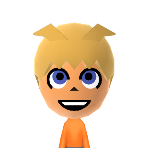 Charmy Bee Mii character: A member of Team Choas from "Sonic X".