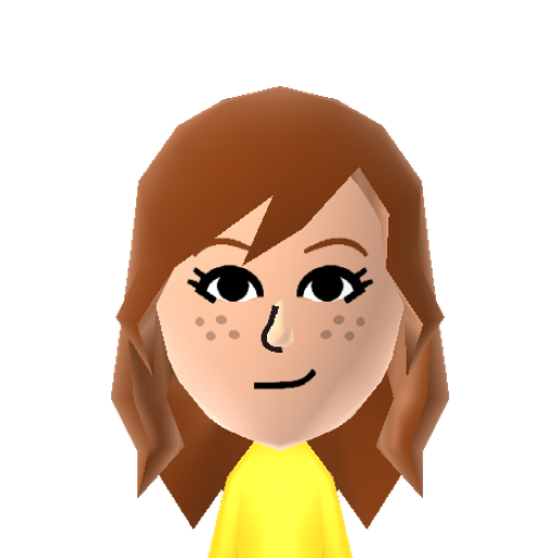 Mimille Mii character: NNID: Camille-Esmery