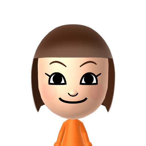 ムスメ Mii character: a Mii from Jinsei Game Wii