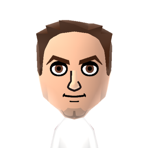 Ben Wyatt Mii character: Adam Scott's character in "Parks and Recreation". Brilliant political strategist, loving husband of Leslie Knope, and above all, the inventor of "The Cones of Dunshire".