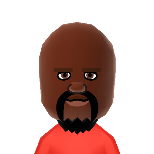 Shaq Mii character preview