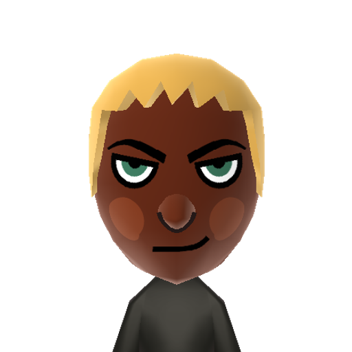 no name Mii character: A Mii from Dillon's Dead-Heat Breakers