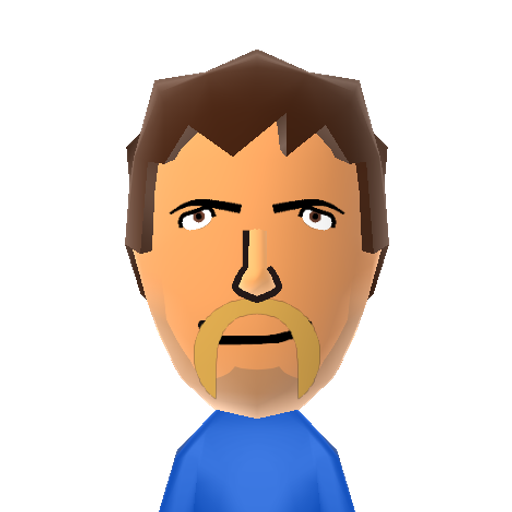 BenAffleck Mii character: Actor from "Armageddon", "Pearl Harbor", "Daredevil", and Kevin Smith films. He won an Academy Award for co-writing "Good Will Hunting".