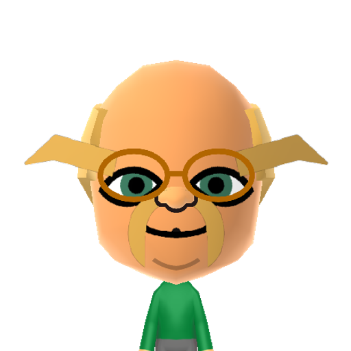 Yoda Mii character preview