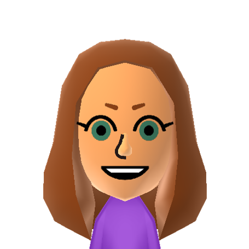 Starfire Mii character: From "Teen Titans" comics.
