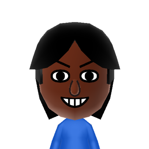 Mii22 Mii character: A Mii under topics.3