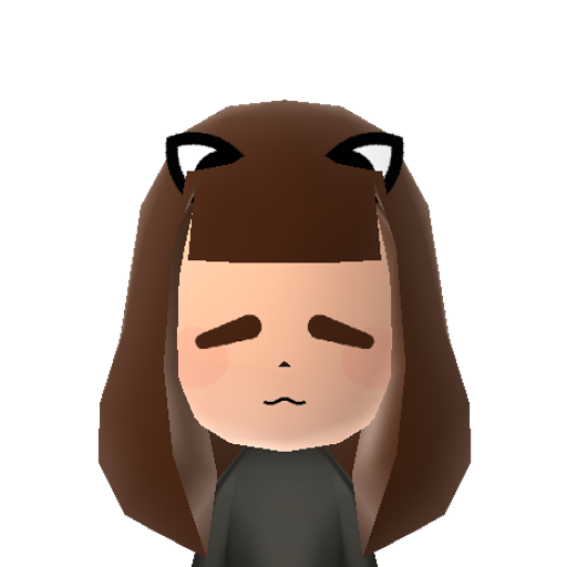 Catgirl Mii character: These are extracted and derived from the Mii Central Miis from the 3DS Miitopia.