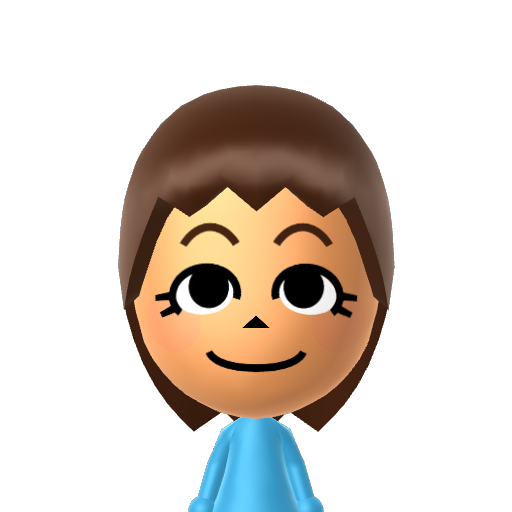 ムスメ Mii character: a Mii from Jinsei Game Wii