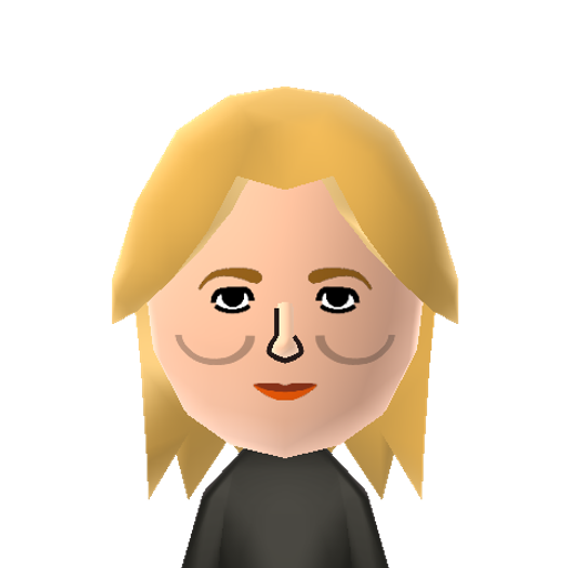 Hillary C. Mii character: Former first lady, 2008 democratic presidential hopeful, and senator from New York. She is now secretary of state.