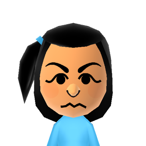 Victoria Mii character: Custom Mii character for Wii Sports Archipelago, a mod for Wii Sports Resort