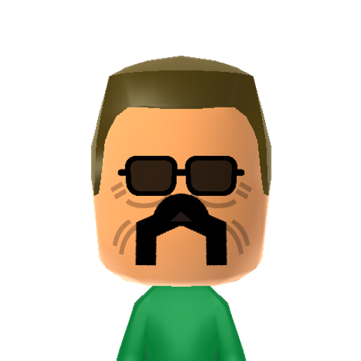 creeper Mii character preview