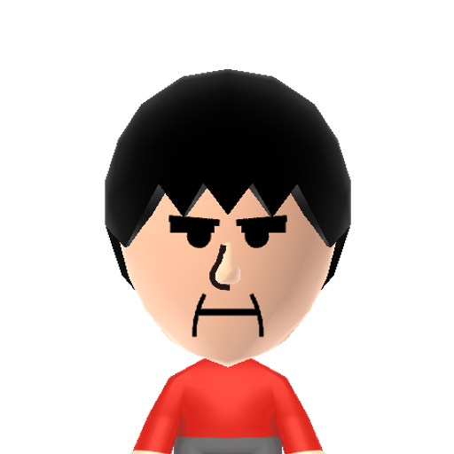 Kim W. Mii character: OC
