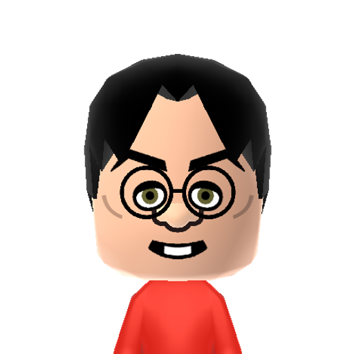 やまざき Mii character: A Mii from Jinsei Game Wii EX