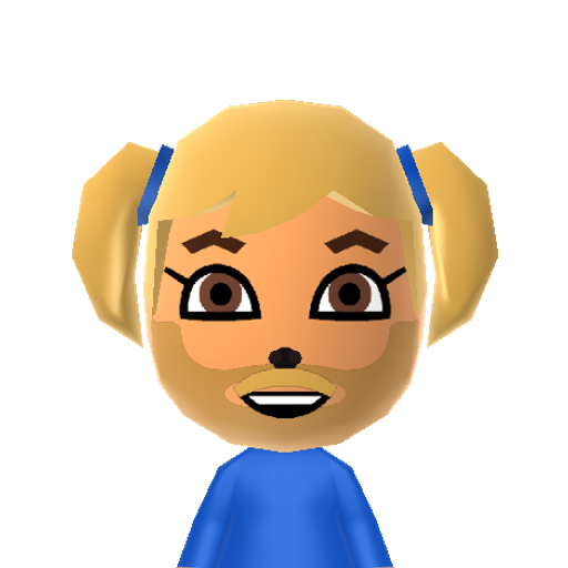 Molly Mii character: Rebecca Cunningham's daughter from the Disney series "TaleSpin". While she does care about her mother and help her out, she also gets into trouble from time to time, sometimes without trying.
