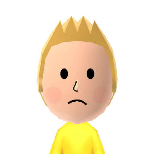 Lucas Mii character preview