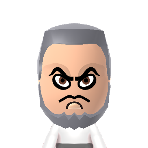 Thwomp Mii character preview
