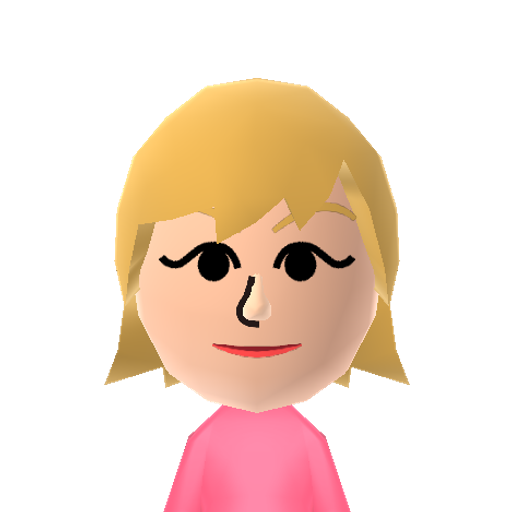 TG: Roxy Mii character: One of the Alpha human kids from the webcomic "Homestuck".