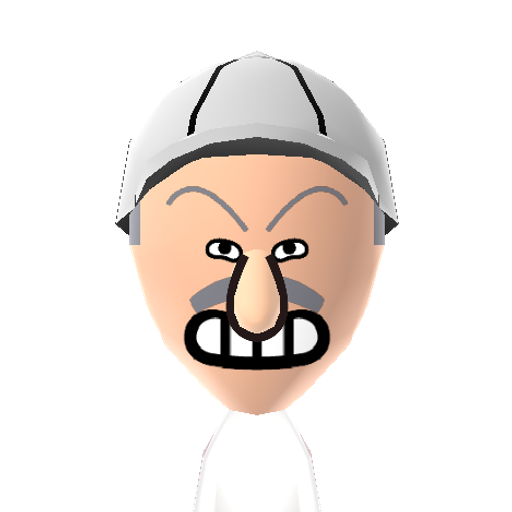 Waluigi Mii character preview