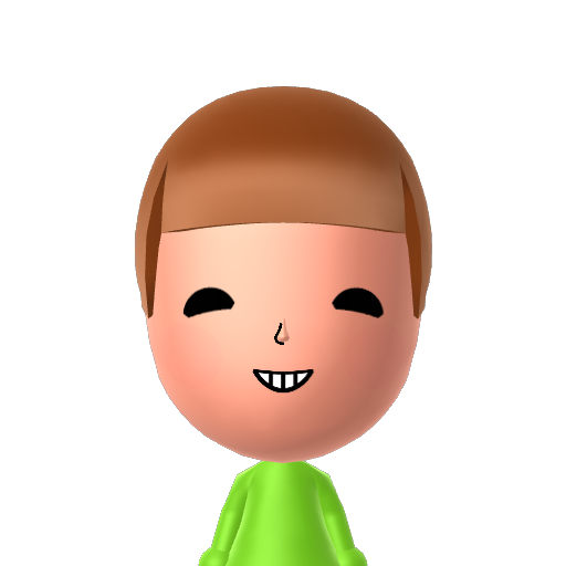 チェリンボ Mii character: This is a Club Look-See Mii from My Pokémon Ranch, released in 2008