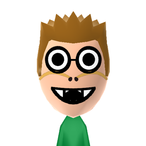 Iggy Mii character preview