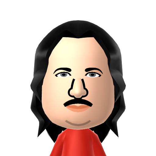 Ron Jeremy Mii character: Ron Jeremy Famous 80's Hardcore Porn Star.