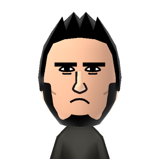 CM Punk Mii character preview