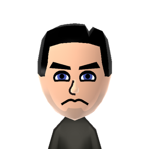 Max Payne Mii character preview