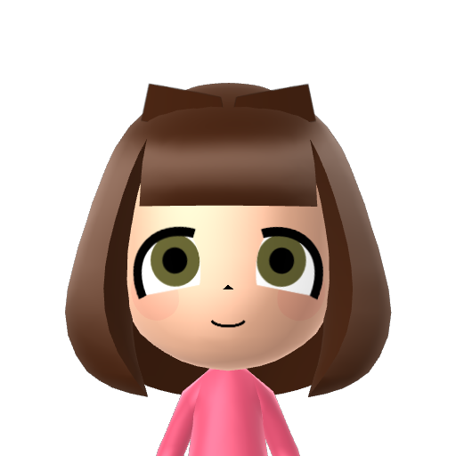 さくらちゃん Mii character: These are extracted and derived from the Mii Central Miis from the 3DS Miitopia.