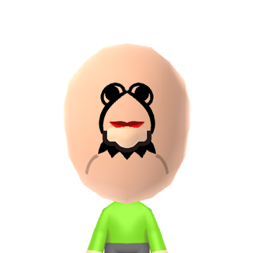 Kermit Mii character preview