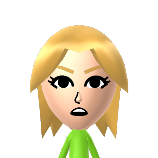 Chiaki Mii character: These are extracted and derived from the Mii Central Miis from the 3DS Miitopia.