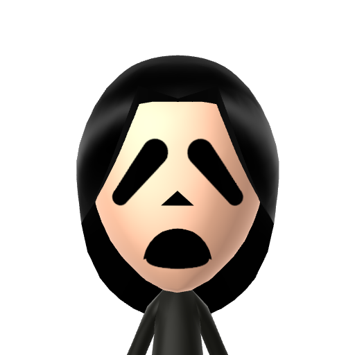 Scream Mii character preview
