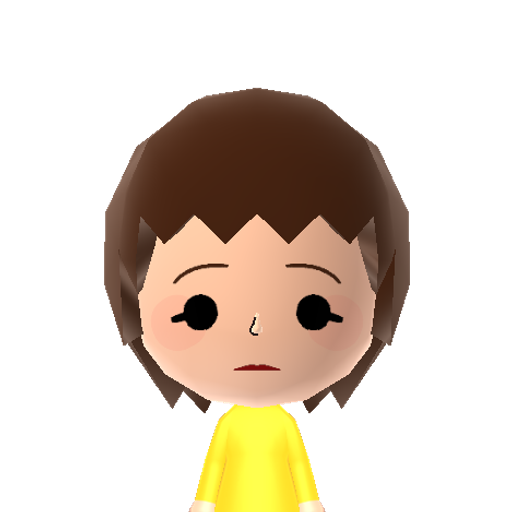 なな/Nanami. Mii character: NNID: nanamin1101