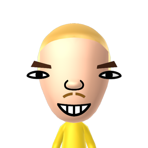 ? Mii character: A Mii uploaded to Check Mii Out Channel (WiiLInk)