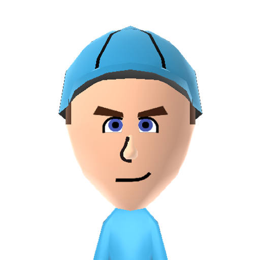 Scout Mii character: Speculated character in the Source universe from "Team Fortress 2" who puts the F, A, S, and T in Team Fortress. Real name unknown. Runs away from people with red fetishes. Works for BLU. Baseball bat not included.